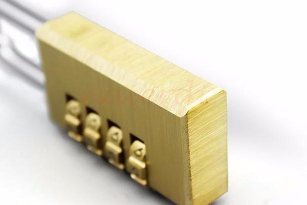 Mini Copper Combination Lock