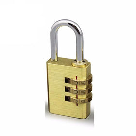 Mini Copper Combination Lock