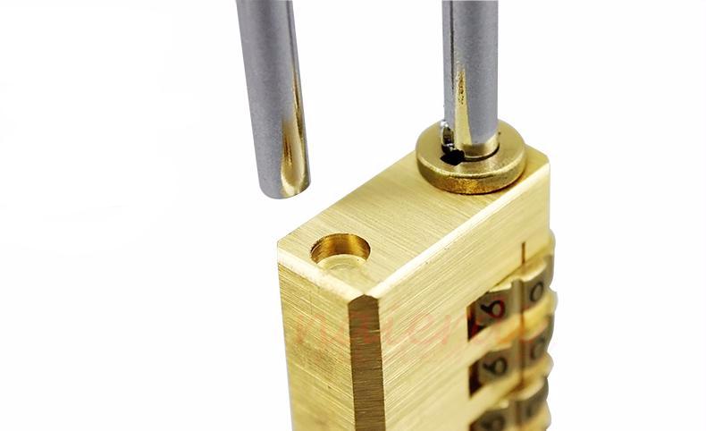 Mini Copper Combination Lock