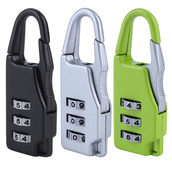 Triple Combination Code Padlock