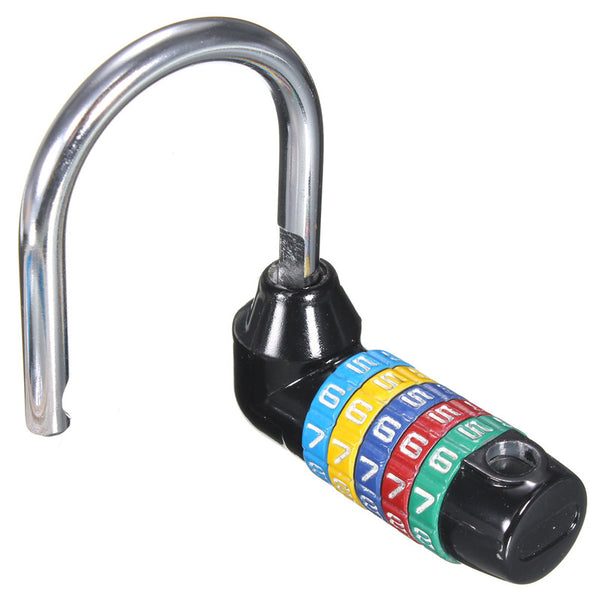 Zinc Alloy 5 Dial Combination Lock