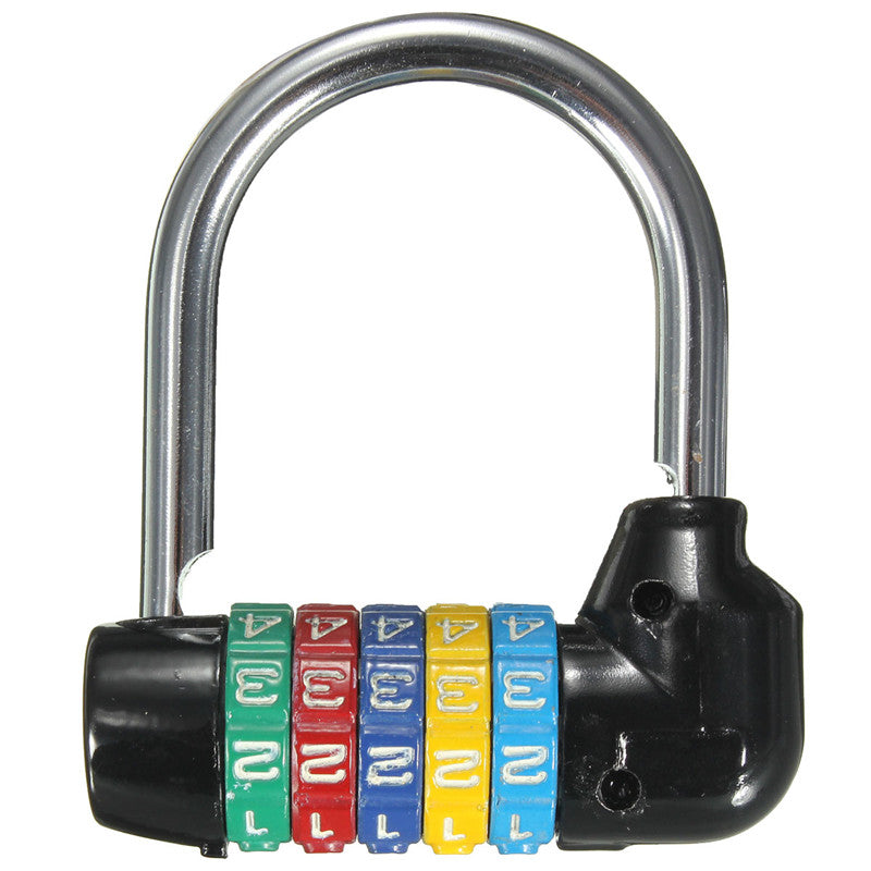 Zinc Alloy 5 Dial Combination Lock